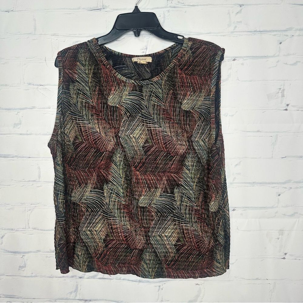 Plisse size 1X top